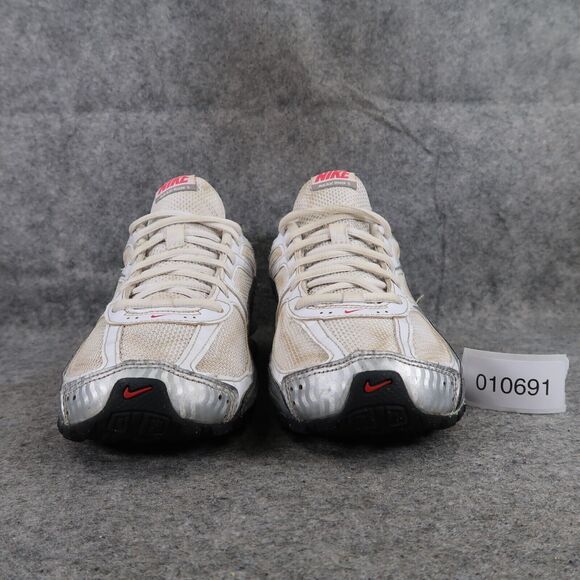 Nike Shoes Womens 8 Athletic Trainers Reax Run 5 Sport Active Comfort White Grey - Picture 3 of 14